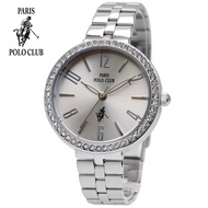 นาฬิกาข้อมือผู้หญิง มีประกัน 1 ปีแบรนด์  Paris Polo Club