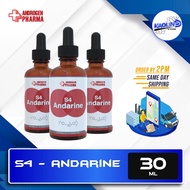 Sarms S4 (ANDARINE) by Androgen Pharma 30ml - Lean Gain, Semi Cutting, Support Gain & Weight Loss