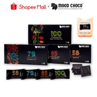 [BOX OF 24 PACK] Dark Chocolate MOOD CHOCO Low Sugar Pure Bitter Dark Chocolate