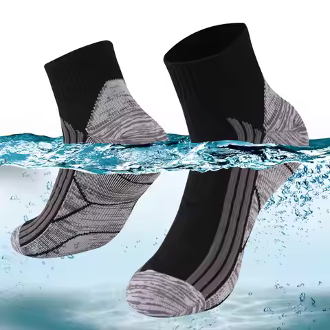 RANDY SUN Ankle Waterproof Sports Socks Breathable Windproof SGS Certified Outdoor Hiking Climbing F