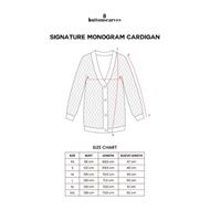 Sale Signature Monogram Cardigan - Buttonscarves