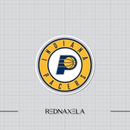 Indiana Pacers NBA Vinyl Stickers Outdoor Suitcase Stickers Waterproof Laptop Stickers