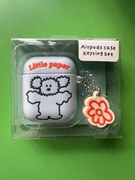 全新韓國Little Paper AirPods case Keyring set