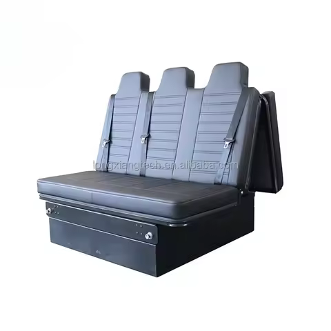 Custom Rv Chair Camper Van 3 Seater Camper Van Seats Folding Seat for Ford Transit Sprinter Hiace RV