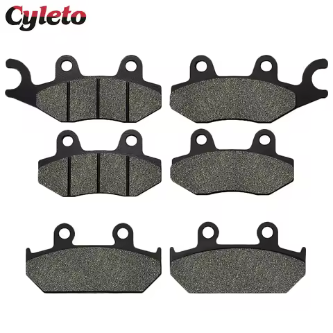 Cyleto Motorcycle Front or Rear Brake Pads for Suzuki Skywave AN250 AN 250 2007 2008 Burgman AN400 A