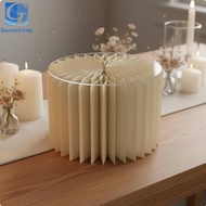 Gazechimp Accordion Column Dessert Display Stand Sturdy Paper Cake Holder Minimalist Wedding Decor f