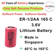 ER1/2AA 165 C LITHIUM BATTERY 3.6V