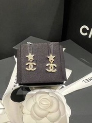 Chanel Earrings 23A 星星CC logo 耳環