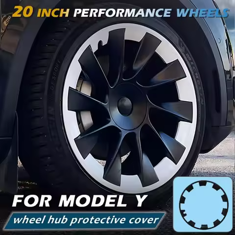 4PCS Car For Tesla Model Y 20 Inch Wheel Hub Protection Ring Performance Replacement Rim Auto Exteri