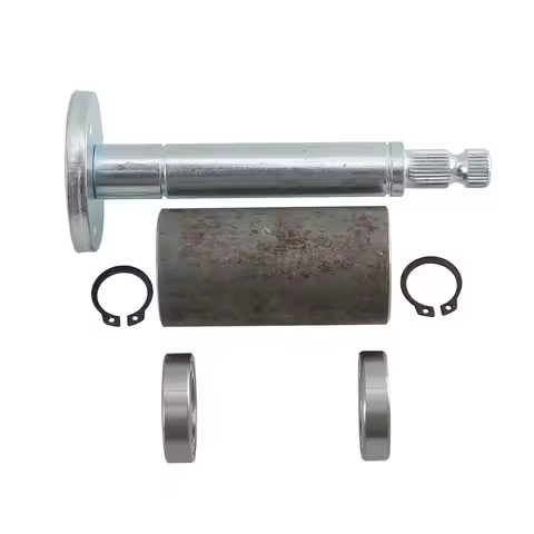 6 Bolt Steering Wheel Hub Adapter Polished With Bearing 6904Z Compatible with Go Karts ATV