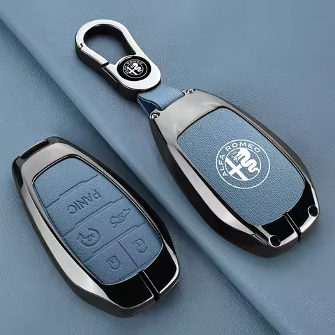Alfa Romeo Giulia 2015 +Stelvio 2016+ Tonale Spider Etcetera Car Remote Key Case Cover Shell Protect