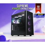 INVADER SUPREME S15 | RTX 5070Ti | ULTRA CORE 5 245KF GAMING DESKTOP