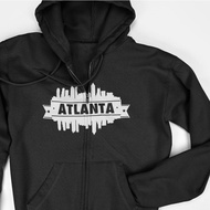 Hoodie Zipper Jacket - Atlanta