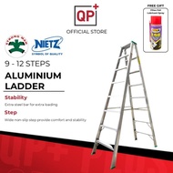 STRONGMAN ALUMINIUM LADDER 9 - 14 STEPS DOUBLE/SINGLE SIDED TANGGA LIPAT ALUMINIUM  LADDER HOME USE
