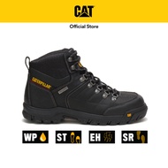 Caterpillar Men's Threshold Waterproof Steel Toe Work Boot - Black (P90936) | Safety Shoe