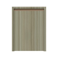 JUPITER บานถังแก๊สเรียบ SILKY TEAK 57x74 ซม. สีน้ำตาล จัดส่งโดย HomePro
