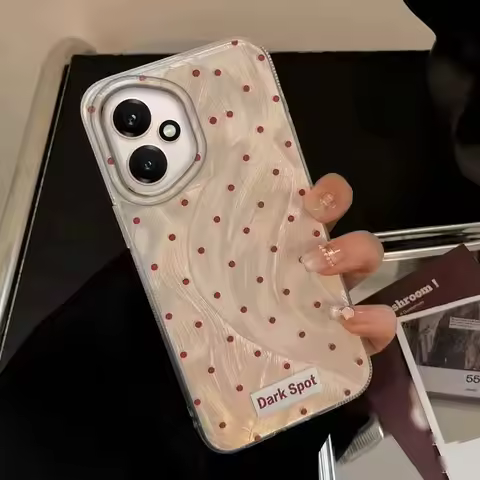 Red Cirular Dots Fashion Phone Case For Honor 400 200 90 Smart Pro Magic7 6 5 70 Lite X9a X9c X9b X8