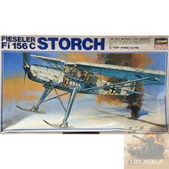 Hasegawa 1/32 Storch Fieseler Fi 156 C WWI Fighter Aircraft Model World War Assembled