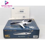 Length 8cm NG Model 21013 1: 400 China Commercial Flight ARJ21B B-001X CBJ Metal