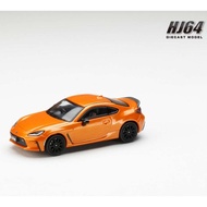 Hobby Japan HJ64 TOYOTA GR86 RZ 10th Anniversary Edition Diecast Car 1/64