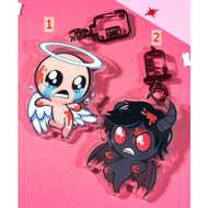 The Binding of Isaac TBOI Keychains - Isaac and Azazel - Glossy Acrylic Keychains Charms