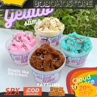 Cute Gelato ice cream cloud Slime | Cloud slime | Snow slime fay