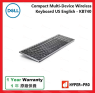 Dell - KB740 精巧型 多重裝置 無線鍵盤 (美式英文)