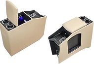 Center Console Organizer Compatible For Nissan NV200, Front Armrest Box with Storage Compartment & C