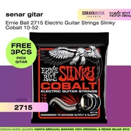 Ernie Ball 2715 Electric Guitar Strings Slinky Cobalt 10-52