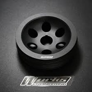 SUBARU IMPREZA WRX GC8 VER 1-6(PRO BALANCING) Works Engineering Lightweight Crank Pulley