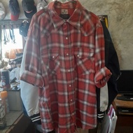 Plaid Shirt wrangler x beams japan
