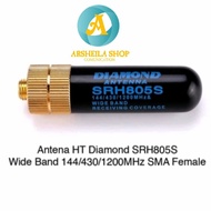 Antena ht dual band pendek diamond