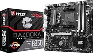 MSI Gaming AMD Ryzen B350 DDR4 VR Ready HDMI USB 3 CFX micro-ATX Motherboard (B350M BAZOOKA)