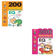 Book - Combo of 2 books: 200 Smart Stickers to Develop Emotional Quotient EQ(t1+t2)