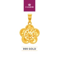 HABIB 999/24K Yellow Gold Pendant 9GP00351224