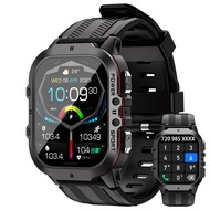 Smart Watches for Men, 1.96" HD AMOLED, Rugged Military (Answer/Calls/Dial) Fitness Tracker, Extra-L