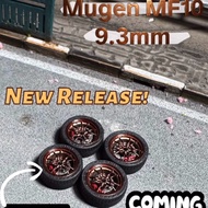 Zamilai Project Mugen MF10 Miniscale Diecast Rims 1/ Non-Rolling64