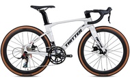 TWITTER Freedom-Disc Carbon Fiber 24" Wheel Road Bike - Silver - RS-22S
