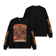 Seisin Tshirt Long Sleeve Rib Guns n roses unisex Metal Music Long Sleeve T-Shirt