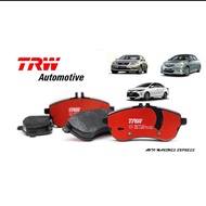 TRW vios front ceramic brake pad