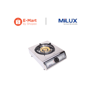 Milux Stainless Steel Single Burner Gas Stove Dapur Gas MS107 | MS-107