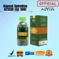Spirulina N203R 100capsules - Traditional Brightening spirulina Face Mask