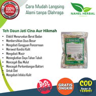 Isi 1 Pcs Obat Diet Murah Original Herbal Ampuh BPOM Teh Hijau Celup Cap Djenggot Strong Alami pria 
