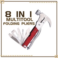Multitool Folding Pliers Handtool Hammer Outdoor Camping Hatchet Multi-Functional Stainless Steel Su