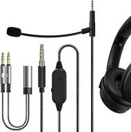 Geekria Boom Mic Headphones Cable Compatible with Bose QC Ultra QC SE 700 QC45, 2.5mm Jack Nylon Bra