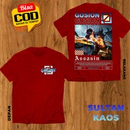 SULTAN KAOS DEWASA DAN ANAK MOBILE LEGEND GUSION HAIRSTYLIST BAJU ML GUSION ASSASIN TSHIRT MLBB BISA