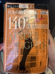 Atsugi 140 Denier Tights M-L Black