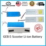 GEB Lithium-ion Rechargeable Battery Replacement for speedway2 speedway3 passion2 passion3 e-scooter