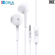 1HORA Headset LTX-LH023 3.5mm In Ear Wired Earphone Stereo Cable Original Ori for XiaoMi Samsung Opp