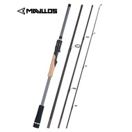 Mavllos  Fishing Rod 4-section multi-section pole, horse mouth travel pole Ajing Fast Ultralight Spi